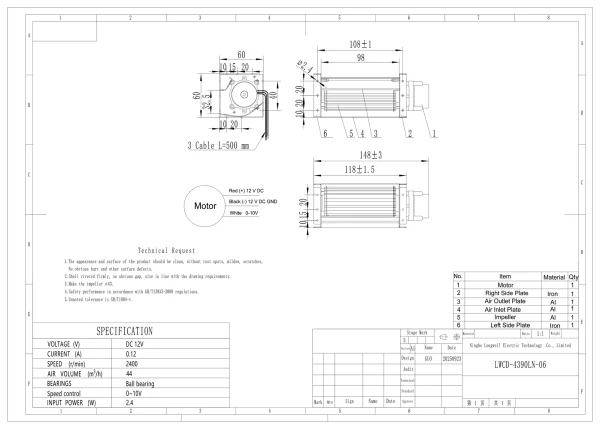 LWCD-4390LN-06 product photo