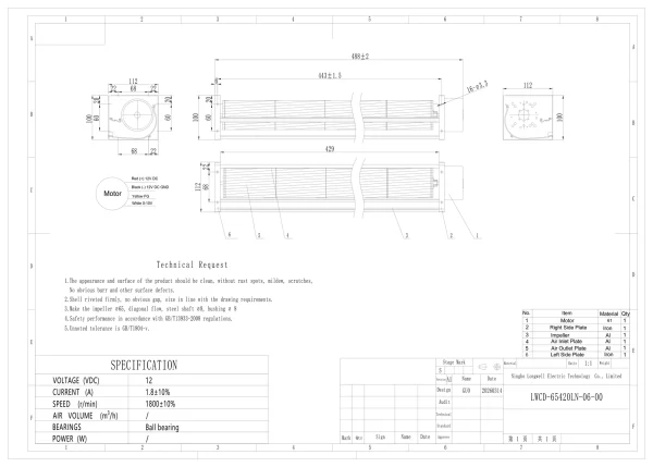 LWCD-65420LN-06 product photo