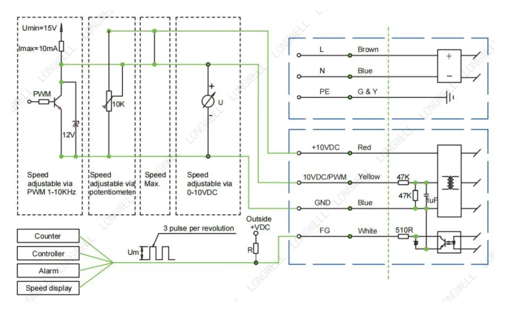 LWCE-150700SN-06 Wiring diagram