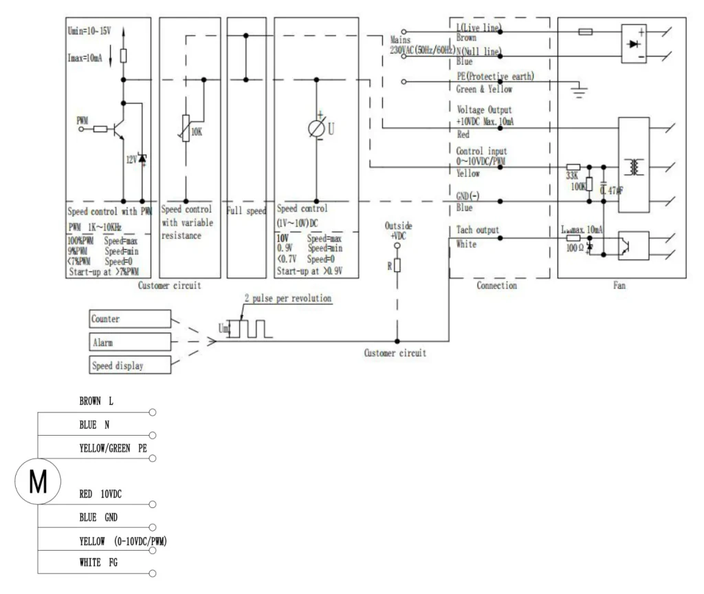LWCE-80720SN-06 Wiring diagram