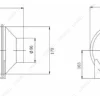 LWDA-100(4")S-PWN-14 product photo