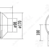 LWDA-100(4")S-PWN-15 product photo