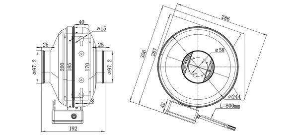 LWDA-100S-MBN-14 product photo