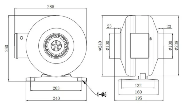 LWDA-100S-MBN-14 product photo
