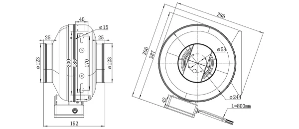 LWDA-125S-MBN-10 product photo