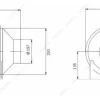 LWDA-200(8")S-PWN-09 product photo