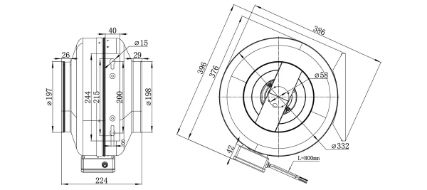 LWDA-200S-MBN-13 product photo