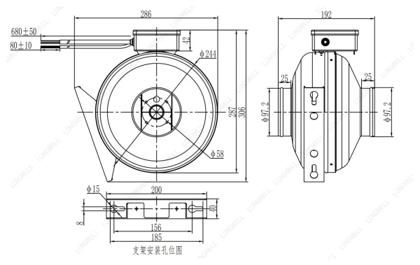 LWDE-100S-MBN-10 product photo