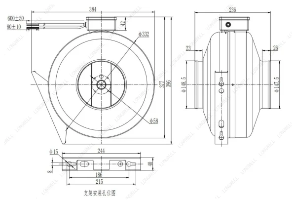 LWDE-150S-MBN-11 product photo