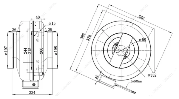 LWDE-200S-MBN-09 product photo