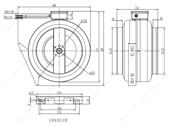 LWDE-250S-MBN-07 product photo