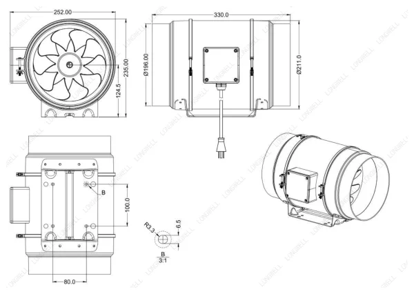 LWDE3G200-IS-01 product photo