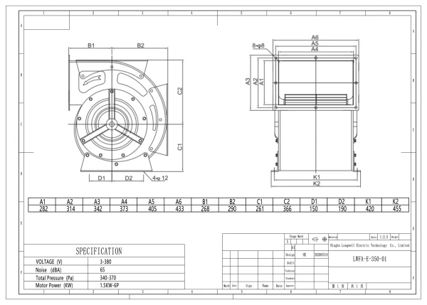 LWFA-E-350-01 product photo