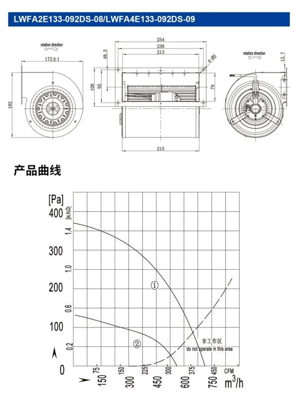LWFA2E133-092DS-08 product photo