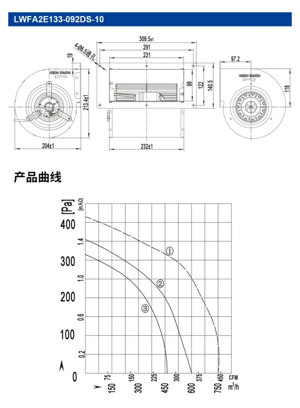 LWFA2E133-092DS-10 product photo