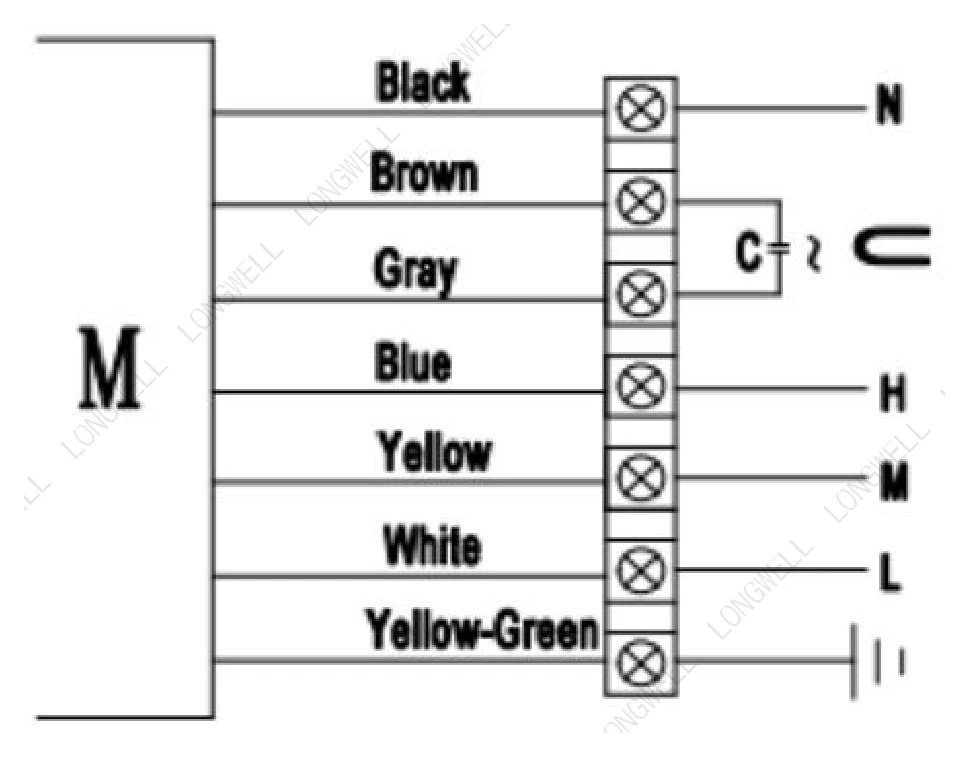 LWFA2E146-092DS-08 Wiring diagram