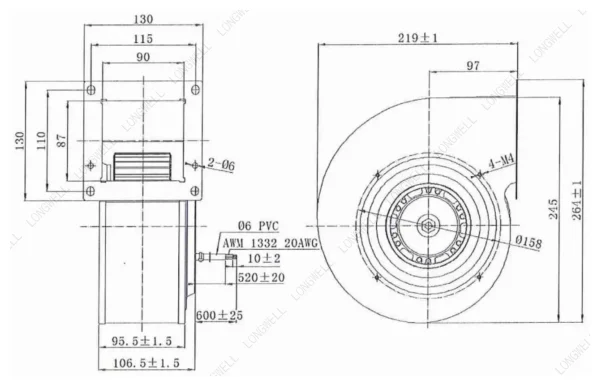 LWFA2E160-092SS-01 product photo