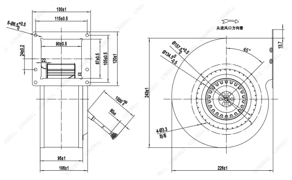 LWFA2E160-092SS-03 product photo