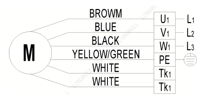 LWFA4D225-138NT-01 Wiring diagram