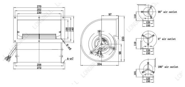 LWFD3G133-072DM-04 product photo