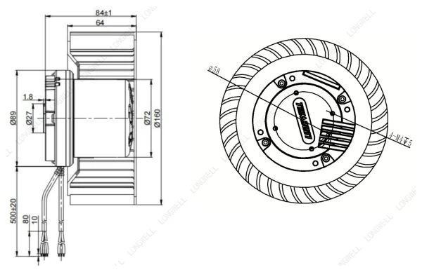 LWFE3G160-072NS-02 product photo