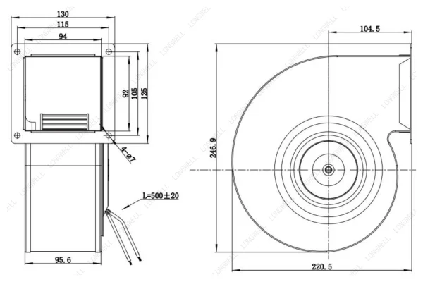 LWFE3G160-072SS-04 product photo