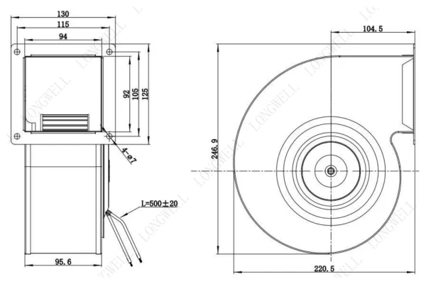 LWFE3G160-072SS-07 product photo