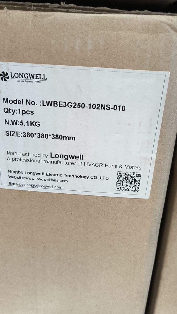 LWBE3G250-102NS-10 product photo