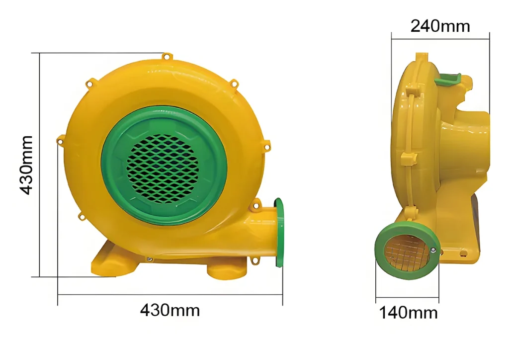 LWA-750-01 Dimensional drawing